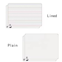 Mini tableau blanc double face pour enfants Petit tableau effaçable à sec pour fournitures scolaires Accessoire interactif pour la salle de classe