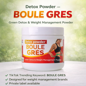 Boule gres ผงดีท็อกซ์ผสมชาเขียวผสมสารสกัดจากสมุนไพรวิตามินสำหรับการจัดการน้ำหนักแบรนด์ - Product Image 3