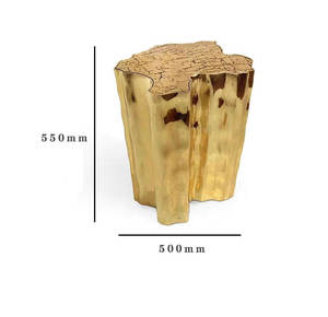 Luxe Boom Van Kenniscentrum Tafel, Gegraveerd Gouden Boomontwerp - Product Image 6