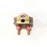 Câble de mise à la terre pour équipement électrique Pince de type U avec tige de cuivre Protection contre la foudre et mise à la terre