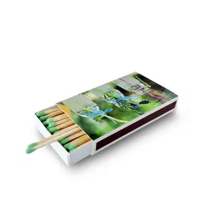 Bougies en bois de sécurité, créatif, couleur assortie d'publicité - Product Image 1