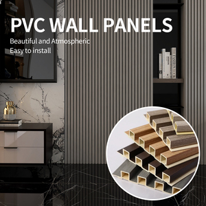 Pannello WPC Effetto Marmo UV, Materiale in Fibra <span class=keywords><strong>di</strong></span> Carbonio, Stile Tradizionale per Rivestimento Pareti Sottotetto e Protezione Domestica, Facile da Pulire - Product Image 3