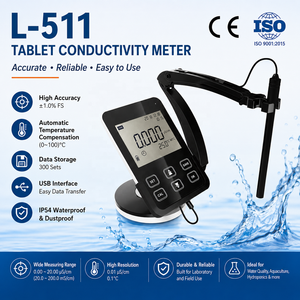 เครื่องวัดค่า PH และ TDS แบบดิจิตอล 6 in 1 หน้าจอสัมผัสแม่นยำ สำหรับห้องปฏิบัติการ - Product Image 1
