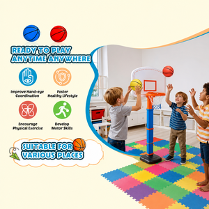JUNYE Ballon de basket <span class=keywords><strong>gonflable</strong></span> souple en PVC personnalisé avec logo imprimé en couleur, 8 cm, pour enfants et tout-petits, utilisation en extérieur, sur la plage, à la piscine ou en intérieur - Product Image 6