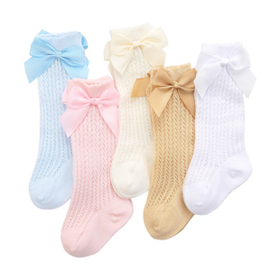<span class=keywords><strong>Calcetines</strong></span> hasta la Rodilla para Bebé <span class=keywords><strong>con</strong></span> <span class=keywords><strong>Lazo</strong></span>, <span class=keywords><strong>Calcetines</strong></span> de Encaje Transpirables para Bebés, <span class=keywords><strong>Calcetines</strong></span> Españoles Lindos para Niñas Recién Nacidas al por Mayor - Product Image 6