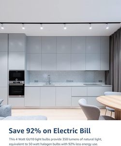 Ampoules <span class=keywords><strong>LED</strong></span> décoratives électriques à intensité variable en gros <span class=keywords><strong>pour</strong></span> la maison, la cuisine, la <span class=keywords><strong>hotte</strong></span>, le salon, la chambre – <span class=keywords><strong>Ampoule</strong></span> <span class=keywords><strong>LED</strong></span> GU10 - Product Image 5