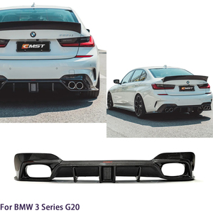ดิฟฟิวเซอร์หลังคาร์บอนไฟเบอร์ทรง CMST สำหรับรถยนต์ซีรีส์ 3 รุ่น G20 G28 และ M3 G80 ปี 2019-2022 - Product Image 2