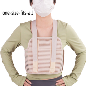 Ceinture de soutien thoracique médicale réglable, protection professionnelle moderne, pour côtes cassées, disloquées, en nylon et coton - Product Image 3