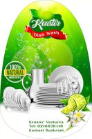 Étiquettes autocollantes en PVC de forme personnalisée, imperméables, pour détergent vaisselle, dégraissant, autocollants pour bouteilles, pour emballage de vente directe