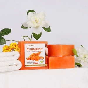 Private Label Anti rughe collagene olio di cocco anche tono della pelle miele di zenzero rimuovere l'acne sapone schiarente fatto a mano - Product Image 6