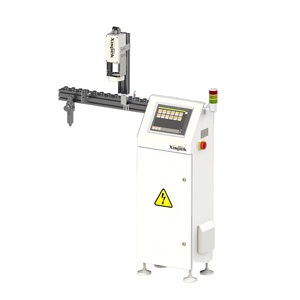 Produktions linie für PET-Flaschen für Getränke, Tee, Saft-Inspektion von Kunststoff-Flaschen verschlüssen-Vor dem Verschließen der Maschine - Product Image 1