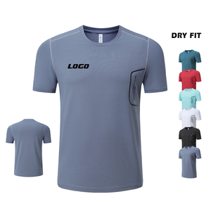 Camisetas Deportivas OEM 100% Poliéster para Hombre, Camisetas de Gimnasio de Secado Rápido con Tejido de Malla Ligero para Fitness - Product Image 5