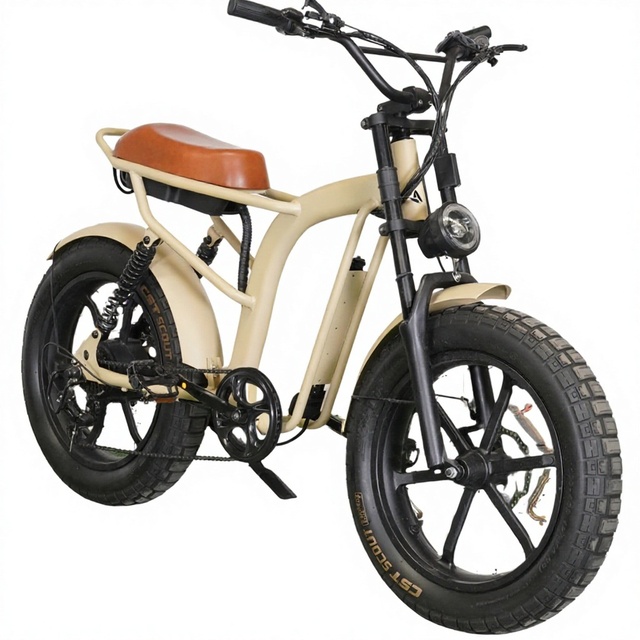 20" Fat Tire Folding Electric Bike 800W Brushless Motor 7-Speed Digital Display Lead-Acid Battery Urban Daily Commuter