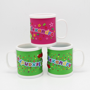 Meilleur prix, tasse à café en caoutchouc personnalisée de haute qualité, logo <span class=keywords><strong>personnalisé</strong></span>, tasse en PVC souple 3D de dessin animé - Product Image 1