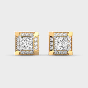 Elegant Premium Diamond <b>Stud</b> Earrings 925 <b>Sterling</b> <b>Silver</b> High Shine Luxury Fine Jewelry Stylish Accessories for Women Gift - Product Image 5