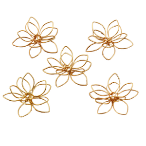 jiangc (<span class=keywords><strong>09200</strong></span>) Flor de doble capa con 5 pétalos - Product Image 3