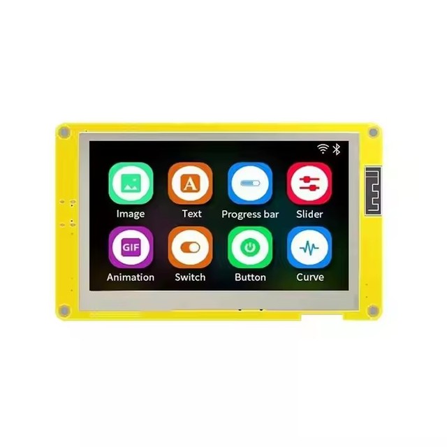 ESP32s3 development board 4.3 inch touch screen LVGL module LCD display RGB interface development SPI