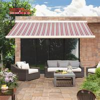 Auvent rétractable en aluminium, protection solaire, toit, terrasse, patio, jardin, camping en plein air, auvent cassette imperméable