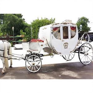 Carrosse de luxe à cheval pour événements de mariage modernes et portables, pour les promenades de la princesse - Product Image 1