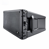 Système de sonorisation Line Array actif double 8 pouces avec amplificateur classe D et DSP