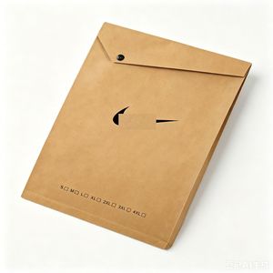 Enveloppe en papier kraft épais HD pour l'emballage des vêtements, capacité de 1000 g, avec ruban adhésif double face, matériau recyclé - Product Image 3