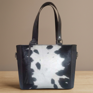 Bolso de Mano Personalizado de Cuero de Cabra Natural de Estilo Tradicional, Bolso de Hombro Impermeable Ligero para Uso Diario, para Chicas a la Moda - Product Image 1