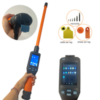Lector de Etiquetas FDX-B HDX Android 13 para Ganado, Lector de Etiquetas de Oreja BT4.2, WLAN 134.2kHz SDK |   Integra la tecnología de básculas y equipos ganaderos