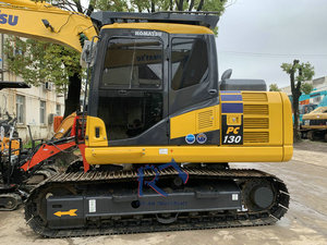 Excavadora Komatsu PC130 de 13 toneladas de alta calidad, Japón usado, bajas horas de trabajo, 130 hidráulico de segunda mano, Motor de excavadora sobre orugas listo - Product Image 2