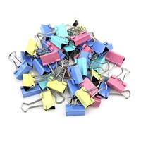 Clips Metálicos Mate Morandi en Frasco Sellado Portátil para Oficina, Contratos, Cotizaciones, Separación de Páginas de Documentos, Clips de Almacenamiento