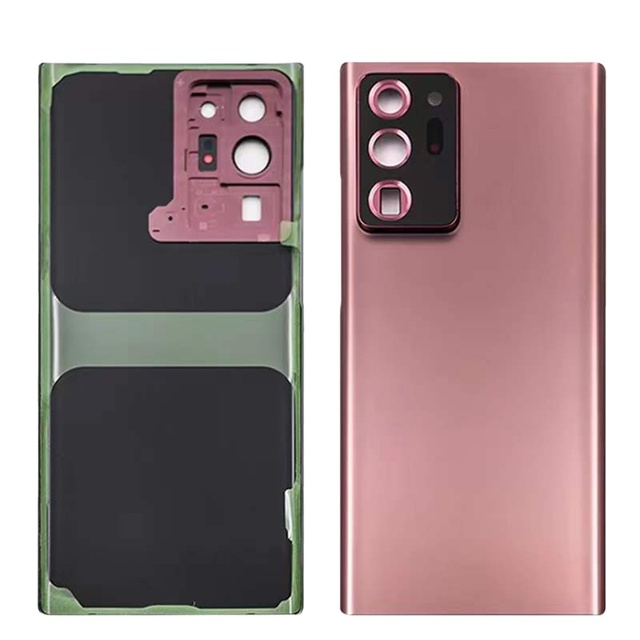 Battery Back Cover Rear Door Replacement Housing With Adhesive Sticker for Samsung Galaxy Note20 Note20 Ultra