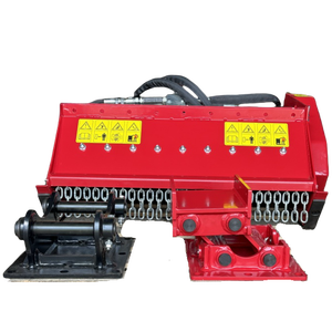 Flail Maaier Mulchers <span class=keywords><strong>Skid</strong></span> Stuur Mulcher Voor Mini Graafmachine Lader Bevestigingsmachines Mini Graafmachine Grasmaaier - Product Image 3