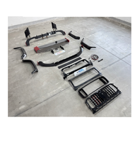 XLstyling Rocket B900 G900 Kit aérodynamique de mise à niveau de voiture en Fiber de carbone sèche Spoiler avant Grille Diffuseur arrière pour G W464 19-24