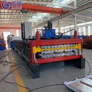 Máquina Formadora de Tejas de Acero Galvanizado 3D de Alta Productividad con Control PLC y Motor - Product Image 3