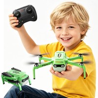 WGNRC M8S Mini Quadricoptère RC Jouet, Avion RC Brushless, Longue Autonomie de Vol, Quadricoptère RC Cascadeur avec Effet Bulle