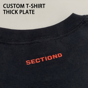 T-shirt da uomo in cotone di qualità con <span class=keywords><strong>Design</strong></span> alla moda stampa personalizzata del tuo logo, 100% T-shirt in cotone ricamate - Product Image 5