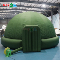 Domo Planetario Inflable Sayok de 10m para Educación Móvil y Proyección Inmersiva