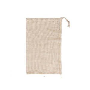 Tùy Chỉnh 25*20Cm Tái Sử Dụng Sản Xuất Túi Cotton Hữu Cơ Lưới Cao Cấp Mạnh Mẽ <span class=keywords><strong>Net</strong></span> Trái Cây Rau Lưới Túi Hàng Tạp Hóa Lưu Trữ Có Thể Giặt - Product Image 4