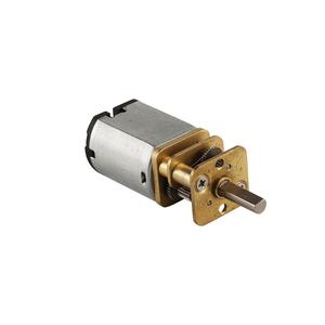 N20 3V 6V 12V DC cepillado Micro Motorreductores de metal 5:1 1000:1 Cajas de cambios Ventilador de imán permanente de baja potencia 12VDC Voltaje nominal Cobre - Product Image 4