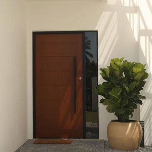 ZEKIN Puertas de Entrada de Aluminio Estándar Americano para Casas, Puertas Exteriores de Entrada Principal, Certificadas por CE, ISO y NFRC - Product Image 2