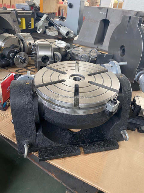TSK Universal Tilting Rotary Table Precision Indexing Worktable for Milling Drilling Boring Machine TSK160/200/250
