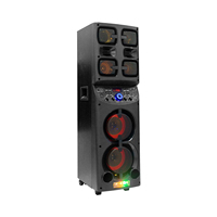 Sistema de altavoz multimedia de alta calidad, altavoces activos de fábrica, altavoz portátil BT accionado de 10 pulgadas con carrito