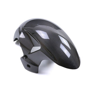 Guardabarros Delantero Ligero de Fibra de Carbono Seca 3K con Acabado Brillante de Carbono para Motocicleta GSX1300R Hayabusa - Product Image 4