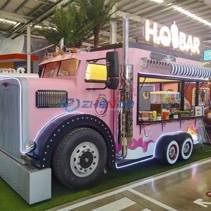 Elektrikli Dört Tekerlekli Yiyecek Arabası/Mobil Yiyecek Kamyonu, Parklar, Kafeler ve Yiyecek Tezgahları Gibi Yerler İçin Uygundur. - Product Image 6