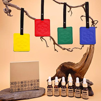 Diffuseur de parfum pour voiture de haute qualité, OEM personnalisé, désodorisant suspendu, parfum intense, accessoires pour voiture