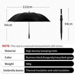 Custom Logo Coloured Cheap <b>Large</b> Golf Umbrella Wholesale Whole Print with Plastic Handle for Outdoor - Product Image 3