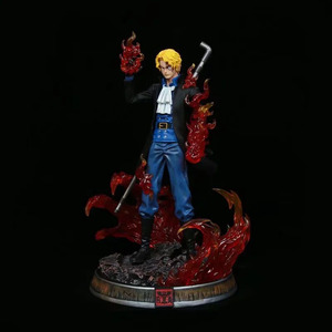 ของเล่นเรซิ่นพีวีซีแบบกำหนดเอง OEM ปี 2025 คุณภาพสูง แอ็คชั่นและของเล่น GK หัวหน้าทีมซาโบะ ขนาด 46 ซม. ฟิกเกอร์อนิเมะโอเวอร์ไซส์ วันพีซ - Product Image 3