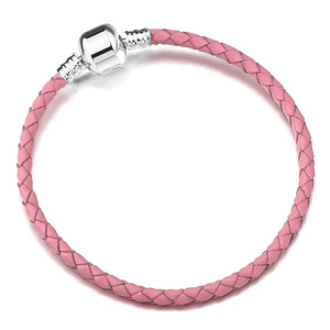 SEPT Barato DIY Pulsera de una sola cuerda de cuero para mujer Chica Cuerda trenzada hecha a mano Wrap Pulseras tejidas Joyería - Product Image 5