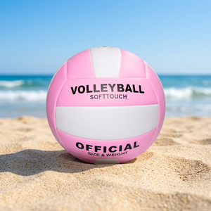 Custom Promotional Volleyball Official Size 5 Durable PU Leather Bulk Cheap Sports Ball for Training Gift School Club Wholesale - Product Image 1