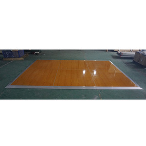 Plancher en bois à installation rapide, piste de danse ronde portable pour événements - Product Image 2