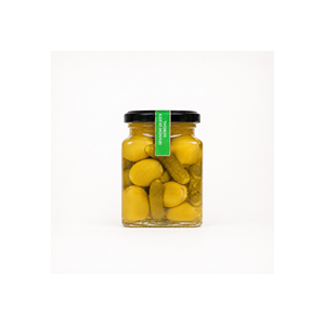 Olives Gordal Premium farcies aux cornichons dans une sauce à la moutarde - Product Image 2